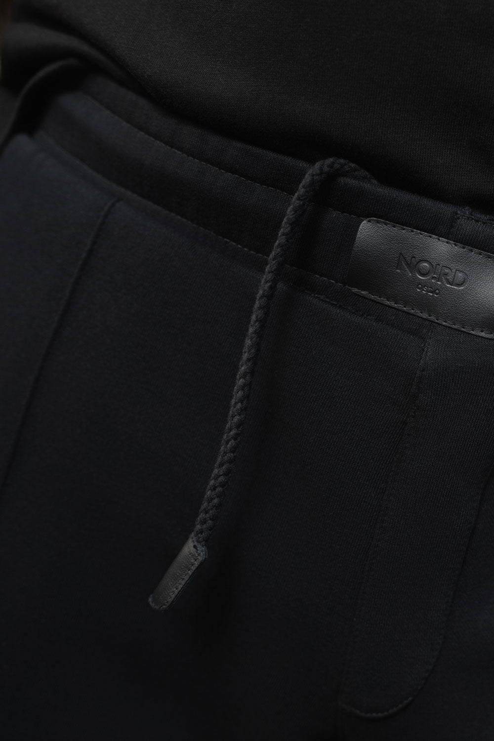 Double-Knit Cotton Trousers with Crête Detail and Adjustable Hem